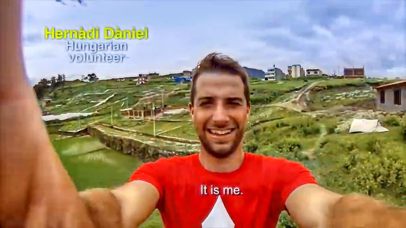 EVS volunteering by Danial